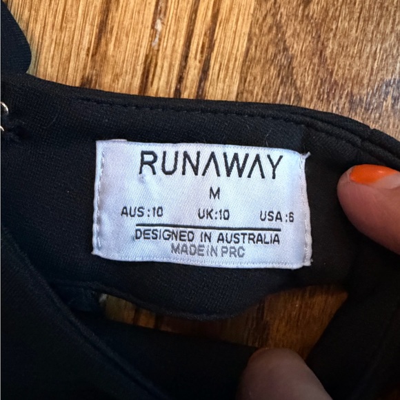 Chic One Shoulder Black Dress - Picture 4 of 10